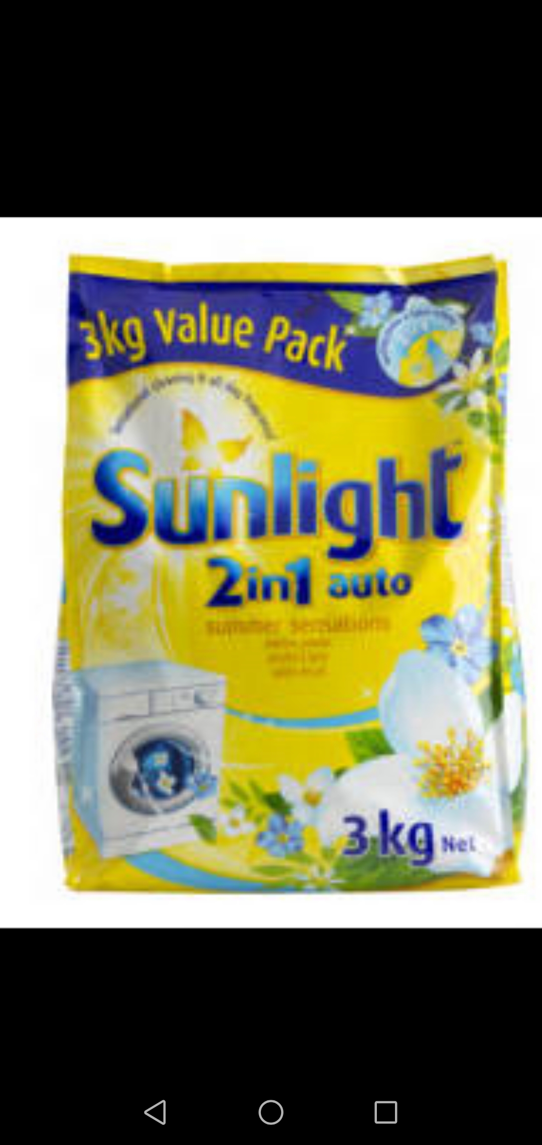 Sunlight washing powder 3kg 